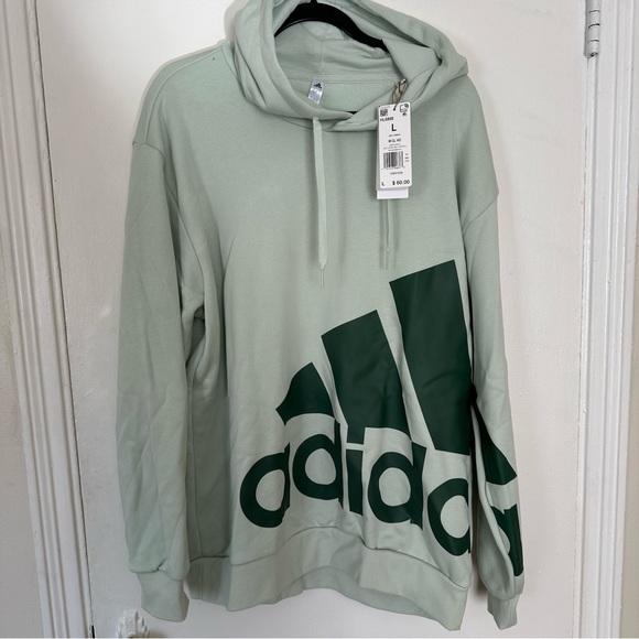 adidas Other - NWT Adidas Essentials Men’s Giant Logo Fleece Hoodie
